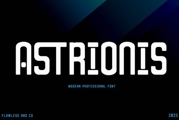 Astrionis: Command Attention with Sci-Fi Typography