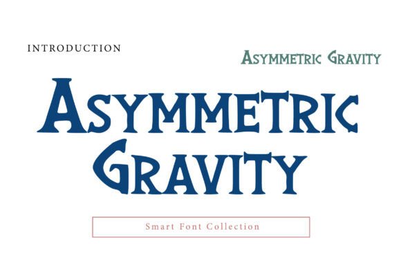 Asymmetric Gravity: Command Attention with Gothic Display Serif Typography