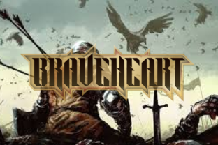 Braveheart: Crafting Unforgettable Visuals with a Bold Display Font