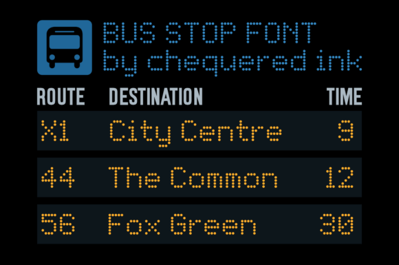 Bus Stop Font: Crafting Authentic Visual Stories