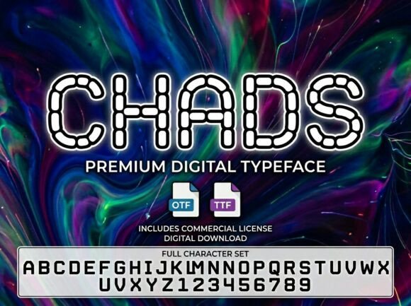 Chads: The Digital Typeface That Commands Attention