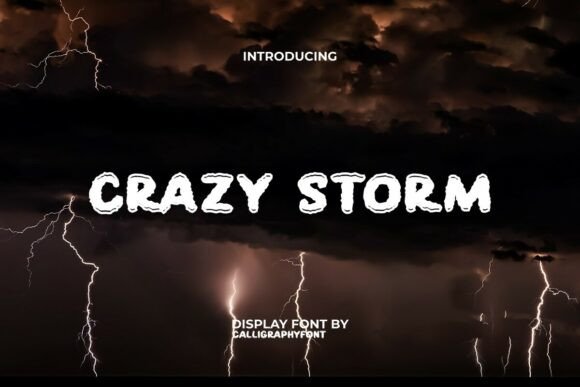 Crazy Storm: Unleash Raw Energy in Your Designs