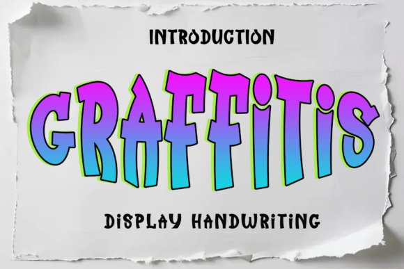 Graffitis: The Vibrant Display Font for Playful Branding