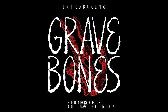 Grave Bones: A Bone-Chilling Typeface for Halloween