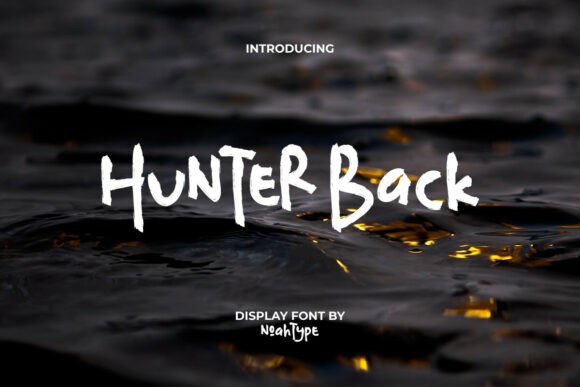 Hunter Back: Unlocking Bold, Textured Character in Your Designs