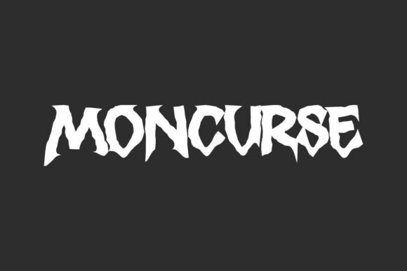 Moncurse: Unleash Raw, Energetic Typography
