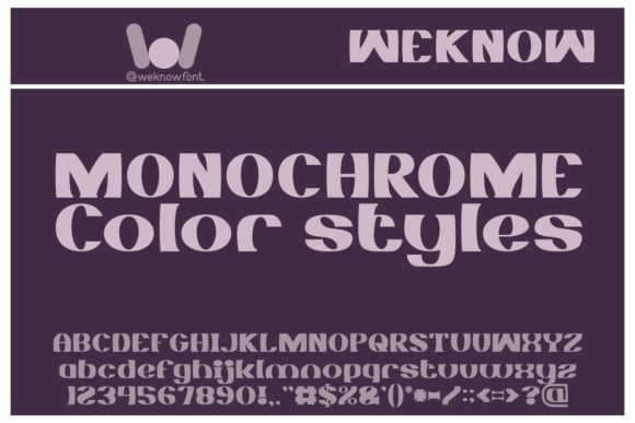 Monochrome: A Display Font for Bold, Modern Design