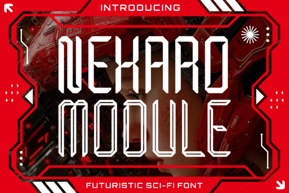 Nexaro Module: The Futuristic Typeface for Bold Digital Narratives