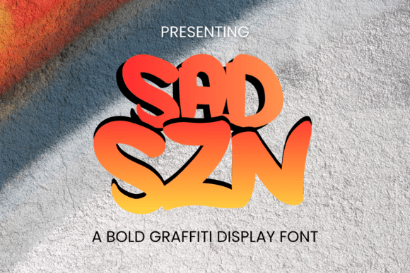 Sad Szn: The Graffiti Typeface That Demands Attention