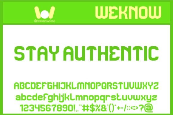 Stay Authentic: A Font for Playful yet Professional Branding