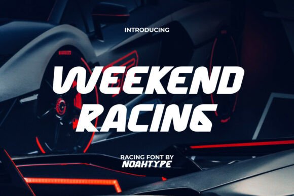 Weekend Racing: The Typeface Built for Speed