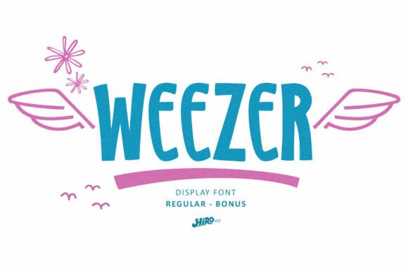 Weezer: A Display Font for Bold, Playful Branding