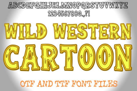 Wild Western Cartoon: Your Frontier Headline Font