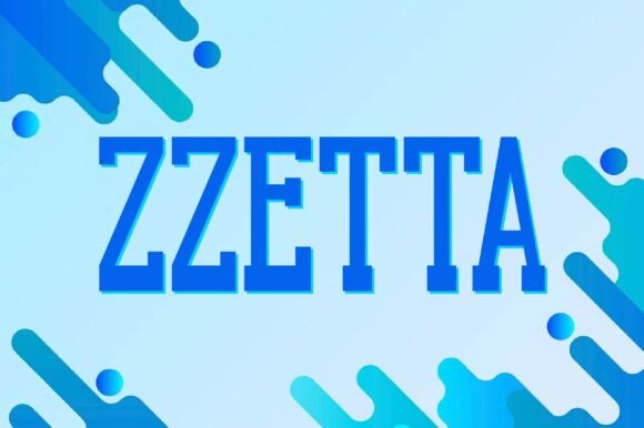 Zzetta: The Stylish Display Font for Bold, Eye-Catching Designs